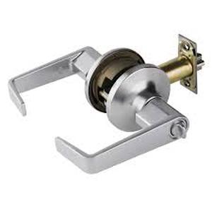 lot 51 image: Lot of Universal Hardware Light Duty Commercial Entry Lever ADA, UL 3-Hour Fire, ANSI Grade 2, Satin Chrome Finish Customer Returns See Pictures
