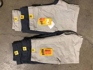 lot 11 image: Lot of Assorted Mens Work Shorts Various Sizes and Conditions  Customer Returns See Pictures