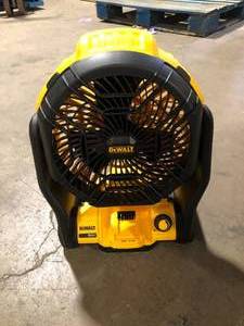 lot 13 image: DEWALT 20V MAX Jobsite Fan (Tool Only) Customer Returns See Pictures