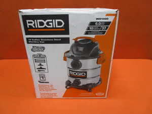 Ridgid 10gal SS Shop Vac