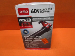 Toro 60v Blower