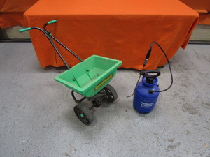 lot 59 image: Fertilizer Spreader & Weed Sprayer