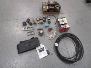 lot 71 image: Gauges, Winter Front, Oil Filters, Headlights, Belts
