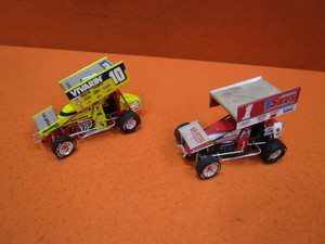 lot 105 image: (2) 118th GMP Collectibles Sprint Cars