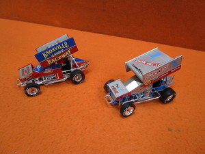 lot 106 image: (2) 118th GMP Collectibles Sprint Cars