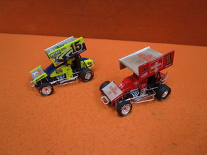 lot 108 image: (2) 118th GMP Collectibles Sprint Cars