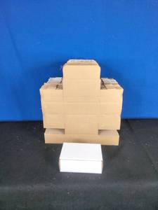 Lot of 100 7x5x2.75 Packing, Shipping, Moving, Storage Boxes