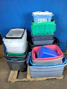 Collection of Over 30 Storage Containers - No Lids