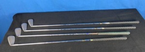 Four Right Handed Golf Irons Spalding Executive, American, and More