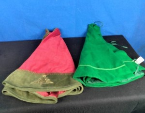 Two Christmas Tree Aprons 50