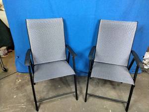 Flash Furniture Outdoor Folding Patio Sling Chair 2-Pack