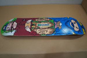 lot 4 image: X Games Minneapolis Skateboard Deck