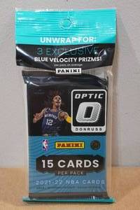 lot 13 image: 2021-2022 Panini Optic Basketball Card Hanger Pack