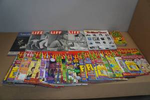 lot 37 image: Assorted Magazines -Highlights, Life, Rolling Stone