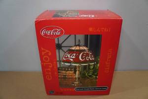 lot 52 image: Vintage Style Coca-Cola Lamp