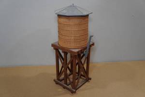 lot 64 image: Vintage Jim Bean Train Station Water Tower Decanter