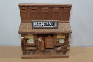 lot 69 image: Wooden Sams Saloon Handmade Dcor
