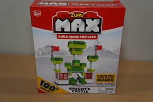 lot 88 image: Zuru Max Knights Castle Building Set 100 Pieces