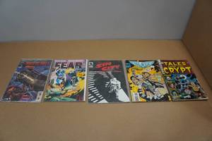 lot 107 image: 5 Comic Books -Tales from the Crypt, Sin City, Fear, Blaze