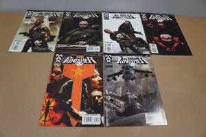 lot 124 image: Punisher Comic Books - #36-#41