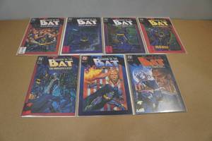 lot 125 image: Shadow of the Bat Comic Books #1-#7
