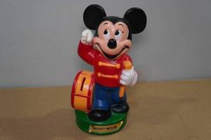 lot 132 image: Vintage Mickey Mouse Coin Bank
