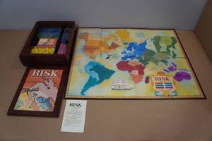 lot 140 image: Vintage Style Risk Board Game
