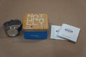 lot 228 image: Naturally Modern Fossil Watch