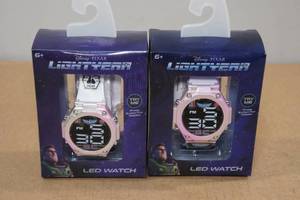 lot 238 image: 2 Disney Pixar Lightyear LED Watches