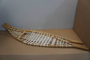 lot 258 image: Vintage Wood Snow Shoes
