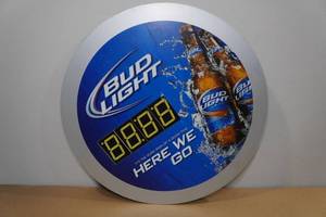 lot 269 image: Bud Light Beer Sign
