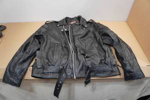 lot 309 image: Interstate Leather Jacket -Size 56