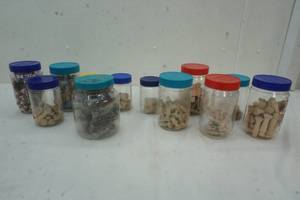 lot 20 image: wooden dowel lot