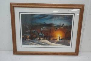 lot 54 image: Terry Redlin print