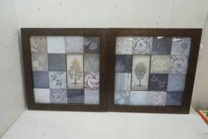 lot 58 image: Michael Marcon black modern frame and modern museum art print