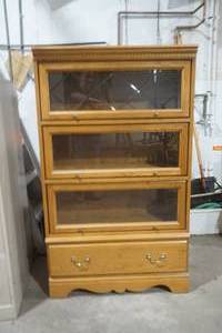 lot 1 image: Lawyer Book Case
