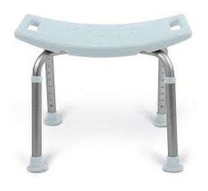 lot 57 image: Medline Bath Bench without Back, Microban