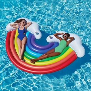 lot 90 image: 10 Members Mark 2 Person Rainbow Float