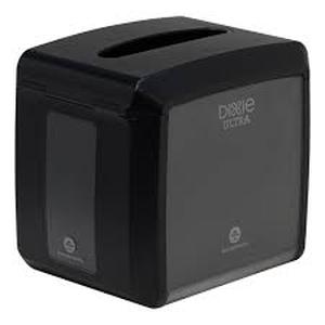 lot 189 image: Georgia Pacific Dixie Ultra Tabletop Interfold Napkin Dispenser, Black