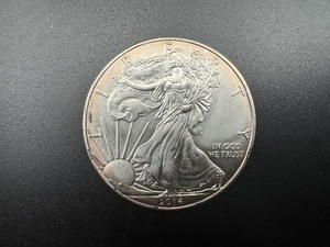 2014 1oz TONED SILVER EAGLE