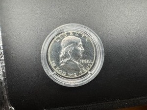 1962 GEM PROOF FRANKLIN HALF - FULL BELL, RECENT KBID COMP $30