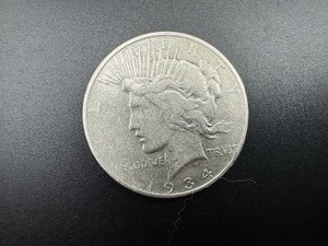 1934 D PEACE DOLLAR RARER SMALL D, KEY DATE