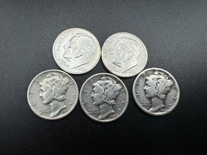 Five Silver Dimes