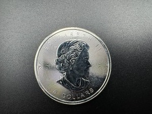 2015 1.25oz 8$ CANADA COIN BISON .9999 FINE, BU