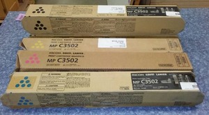 Ricoh Savin Lanier C35502 Print Cartridges (4).