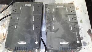 CyberPower Systems 800AVR for Battery Backup and Surge Protection.(2)