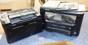 HP and Epson Printers. No Power Cords.