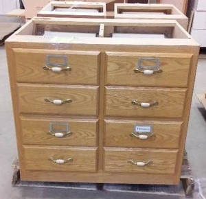Base Cabinets and Countertop.