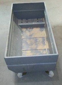Metal Rolling Bin.