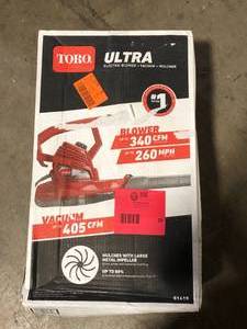Toro Leaf Blower  Customer Returns See Pictures